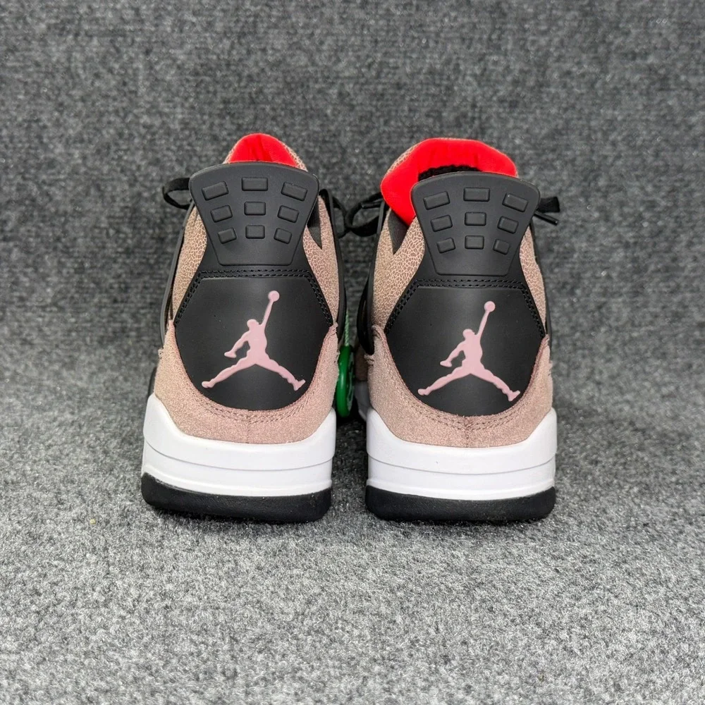 Jordan 4 Retro Athletic Shoes Men's 10 Taupe Haze Basketball Sneakers